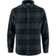 Fjallraven Ovik Twill Shirt - Mens, Dark Navy/Basalt, Small, F81478-555-050-S