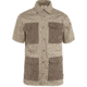 Fjallraven Raven Short Sleeve Shirt - Mens, Fossil/Suede Brown, Medium, F87106-118-244-M