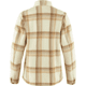 Fjallraven Singi Flannel Overshirt - Womens, Chalk White/Dune Beige, Small, F86986-113-196-S