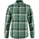 Fjallraven Singi Flannel Overshirt - Womens, Patina Green/Deep Patina, Extra Large, F86986-614-679-XL