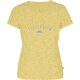 Fjallraven Trekking Equipment T-Shirt - Women's-Pale Yellow-Small