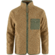 Fjallraven Vardag Pile Fleece - Mens, Buckwheat Brown/Laurel Green, Small, F84158-232-625-S