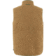 Fjallraven Vardag Pile Fleece Vest - Mens, Buckwheat Brown-Laurel Green, Extra Small, F87073-232-625-XS