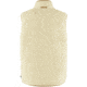 Fjallraven Vardag Pile Fleece Vest - Mens, Chalk White-Buckwheat Brown, Medium, F87073-113-232-M