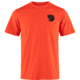 Fjallraven Walkith Nature T-Shirt - Mens, Flame Orange, Extra Large, F12600216-214-XL