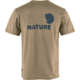 Fjallraven Walkith Nature T-Shirt - Mens, Suede Brown, Extra Small, F12600216-244-XS