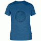 Fjallraven Wood Logo T-Shirt - Men's-Uncle Blue-X-Small