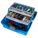 Flambeau 2 Tray Classic Tackle Box, Blue/Gray, 6382TB