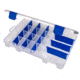 Flambeau 4004 Tuff Tainer 4 Fixed Compartments With Adjust. Dividers and Zerust, 4004