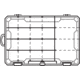 Flambeau 4004 Tuff Tainer 4 Fixed Compartments With Adjust. Dividers and Zerust, 4004
