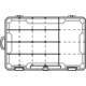 Flambeau 4004 Tuff Tainer 4 Fixed Compartments With Adjust. Dividers and Zerust, 4004