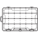 Flambeau 4007 Tuff Tainer 6 Fixed Compartments With Adjust. Dividers and Zerust, 4007