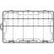Flambeau 5003 Tuff Tainer 3 Fixed Compartments With Adjust. Dividers and Zerust, 5003