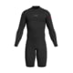 Florence Marine X 2MM Standard Issue Zipperless Long Sleeve Springsuit, FMW00018-BLK-LT