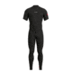 Florence Marine X 2MM Standard Issue Zipperless Short Sleeve Fullsuit, FMW00017-BLK-ST