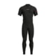 Florence Marine X 2MM Standard Issue Zipperless Short Sleeve Fullsuit, FMW00017-BLK-MT