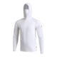 Florence Marine X Sun Pro Long Sleeve Hooded Max UPF Shirt, FMSS00035-HVK-M