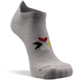 Fox River Canyon Ultra-Lightweight Ankle Running Sock, White/Grey, Small, 178745