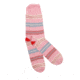 Fox River Crafting Stripe Lightweight Crew Crafting Sock - Mens, Pink, Large, 199542