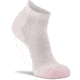 Fox River Her Diabetic Lightweight Quarter Crew Sock - Womens, 2 per Pack, White/Pink, Medium, 126589