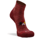 Fox River Inyanka Medium Weight Quarter Crew Running Sock - Womens, Red, Large, 112911