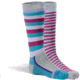 Fox River Snow Day Medium Weight Over-the-Calf Ski and Snowboard Sock - Kids, 2 per Pack, Purple Assort, Extra Small, 174067