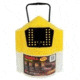 Frabill Flow-Troll Bucket, White/Yellow, 6 Quarts, PMC4501