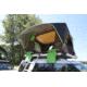 Freespirit Recreation Adventure Series Automatic Soft-Top 49in Roof Top Tent, Dark Grey Body/Blk Fly/Lt. Green Trim/Blk PVC Cover, RTAS49310