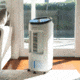 Frigidaire 2-in-1 Evaporative Air Cooler and Fan, Cools 250 sq ft, White, White, EC200WF