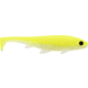 G-Ratt Baits Weedless Executioner Soft Bait, 5in, 2pk, Chartreuse Shad, WS5-005