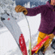 G3 Alpinist+ Universal Climbing Skins, ffDWR, 115mm, Red, Long, 8827