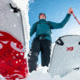 G3 Alpinist+ Universal Climbing Skins, ffDWR, 115mm, Red, Long, 8827