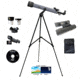 Galileo F-650 600mm x 50mm Refractor Telescope w/8x21 Compact Binocular, Grey, NSN N, F-650TS821