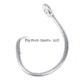 Gamakatsu Circle Hook, Needle Point, Standard Wire Ringed/Big Eye, Tin, Size 12/0, 2 per Pack, 12056