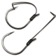 Gamakatsu Finesse Wide Gap Hook, Needle Point Ringed Eye, NS Black, Size 2, 5 per Pack, 230909