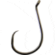 Gamakatsu Octopus Circle Hook, Barbless, Needle Point, Non-Offset, Ringed Eye, NS Black, Size 3/0, 6 per Pack, 224413