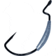 Gamakatsu Weighted Monster Hook, Needle Point, Extra Wide Gap, Ringed Eye, NS Black, Size 5/0, 3 per Pack, 283415-1/4