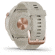 Garmin Approach S42 GPS Smartwatch, Rose Gold with Light Sand Band, 010-02572-12