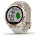 Garmin Approach S42 GPS Smartwatch, Rose Gold with Light Sand Band, 010-02572-12