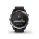 Garmin Descent Mk2, Stainless Steel with Black Band, Stainless/Black, 010-02132-00