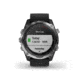 Garmin Descent Mk2, Stainless Steel with Black Band, Stainless/Black, 010-02132-00