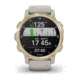 Garmin Descent Mk2S Diving Watch, Light Gold with Light Sand Silicone Band, 010-02403-00