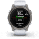 Garmin Epix Pro Gen 2 - Sapphire Edition Watches, 47mm, Titanium w/ Whitestone Band, 010-02803-20