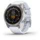 Garmin Epix Pro Gen 2 - Sapphire Edition Watches, 47mm, Titanium w/ Whitestone Band, 010-02803-20