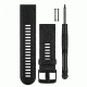 Garmin Fenix 3/Tactix Bravo Silicone Watch Band,Black 010-12168-24