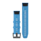 Garmin Fenix 5 Plus 22mm QuickFit Silicone Band, Cyan Blue 010-12740-03