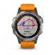 Garmin Fenix 5 Plus, Sapphire, GPS Watch, NA, Ti/Solar Flare Orange 010-01988-04