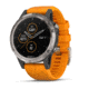 Garmin Fenix 5 Plus, Sapphire, GPS Watch, NA, Ti/Solar Flare Orange 010-01988-04