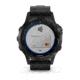 Garmin Fenix 5 Plus, Sapphire, Leather, GPS Watch, NA, Black/Black 010-01988-06