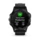 Garmin Fenix 5 Plus, Sapphire, Leather, GPS Watch, NA, Black/Black 010-01988-06